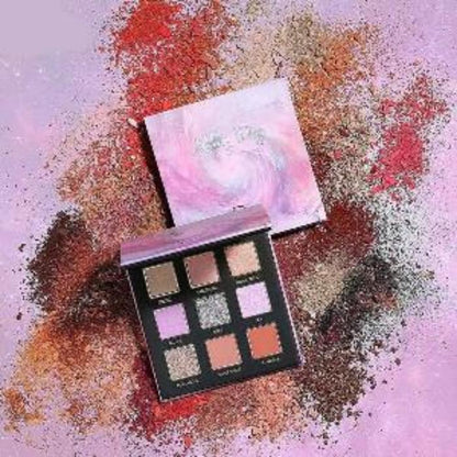 Long Lasting Matte Pearl Glitter 9 Color Eyeshadow Palette Eye Shadows Renfan