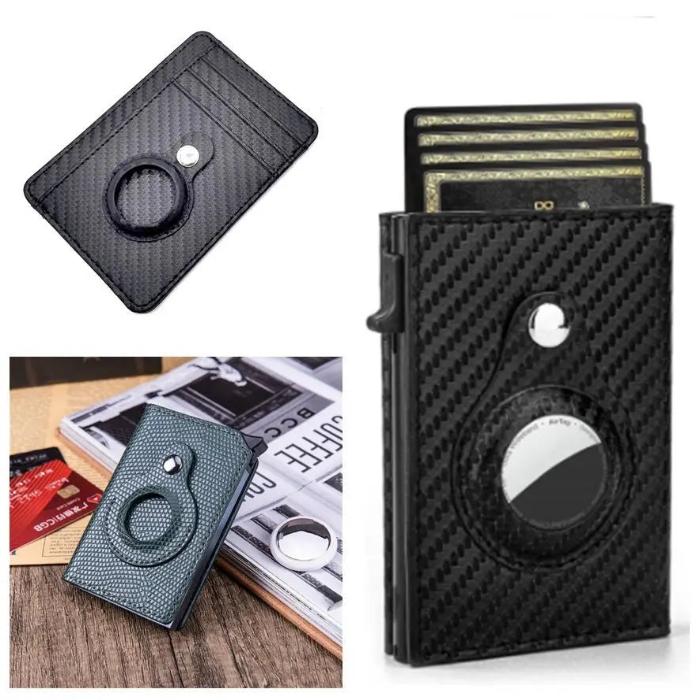 Men Wallets Money Rfid Card Holder Bag Male Black Short Purse Wallets Renfan