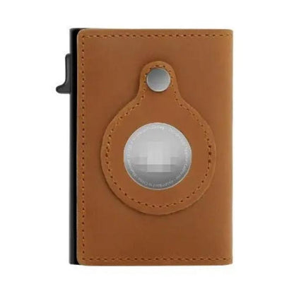 Men Wallets Money Rfid Card Holder Bag Male Black Short Purse Wallets Renfan Brown