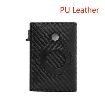 Men Wallets Money Rfid Card Holder Bag Male Black Short Purse Wallets Renfan Carbon fiber2